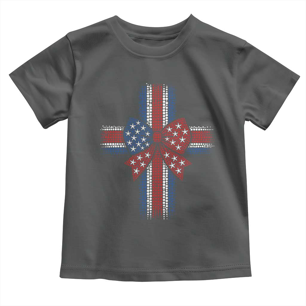 Dot Day Christian Toddler T Shirt Patriotic Polka Dot Cross