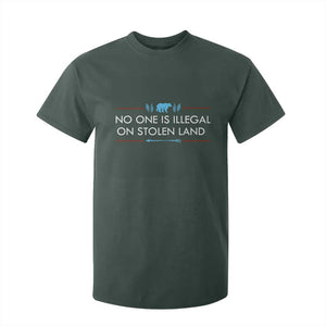 No One Is Illegal On Stolen Land T Shirt For Kid Indigenous Peoples Pride