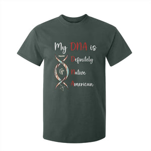 My DNA Is Definitely Native American T Shirt For Kid Indigenous Pride
