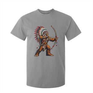 Native American Bigfoot Chief T Shirt For Kid Forest Warrior Pride Graphic