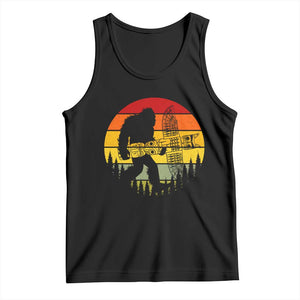 Vintage Pacific Northwest Bigfoot With Totem Pole Tank Top