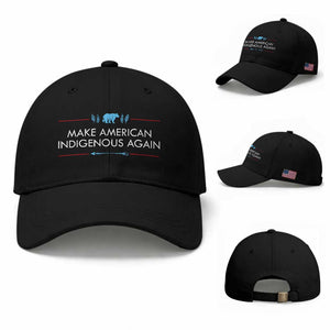 Make America Indigenous Again Baseball Cap Native Heritage Pride