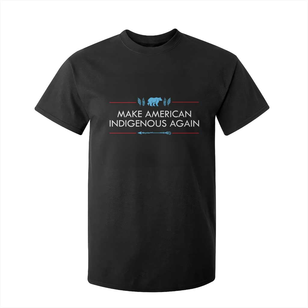 Make America Indigenous Again T Shirt For Kid Native Heritage Pride