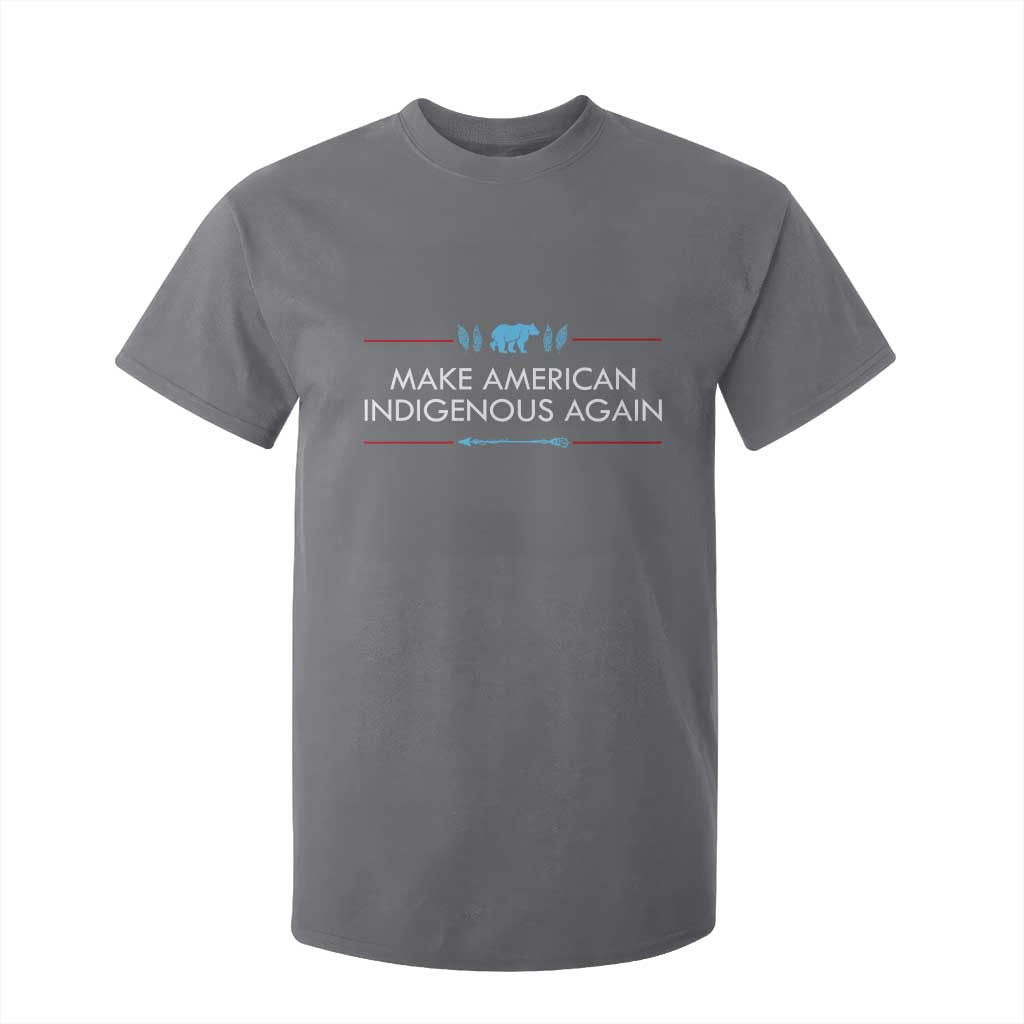 Make America Indigenous Again T Shirt For Kid Native Heritage Pride