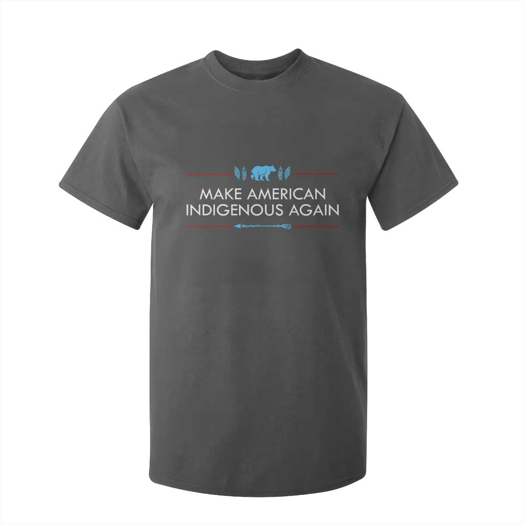Make America Indigenous Again T Shirt For Kid Native Heritage Pride