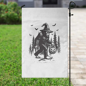 Funny Halloween Gift Garden Flag Bigfoot Witch Costume TS12 Print Your Wear