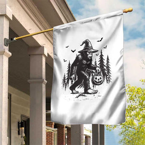 Funny Halloween Gift Garden Flag Bigfoot Witch Costume TS12 Print Your Wear