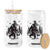 Funny Halloween Gift Glass Can Bigfoot Witch Costume TS12 Print Your Wear