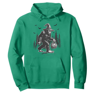 Funny Halloween Gift Hoodie Bigfoot Witch Costume TS12 Irish Green Print Your Wear