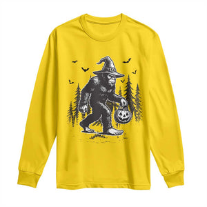 Funny Halloween Gift Long Sleeve Shirt Bigfoot Witch Costume TS12 Daisy Print Your Wear