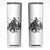Funny Halloween Gift Skinny Tumbler Bigfoot Witch Costume TS12 White Print Your Wear