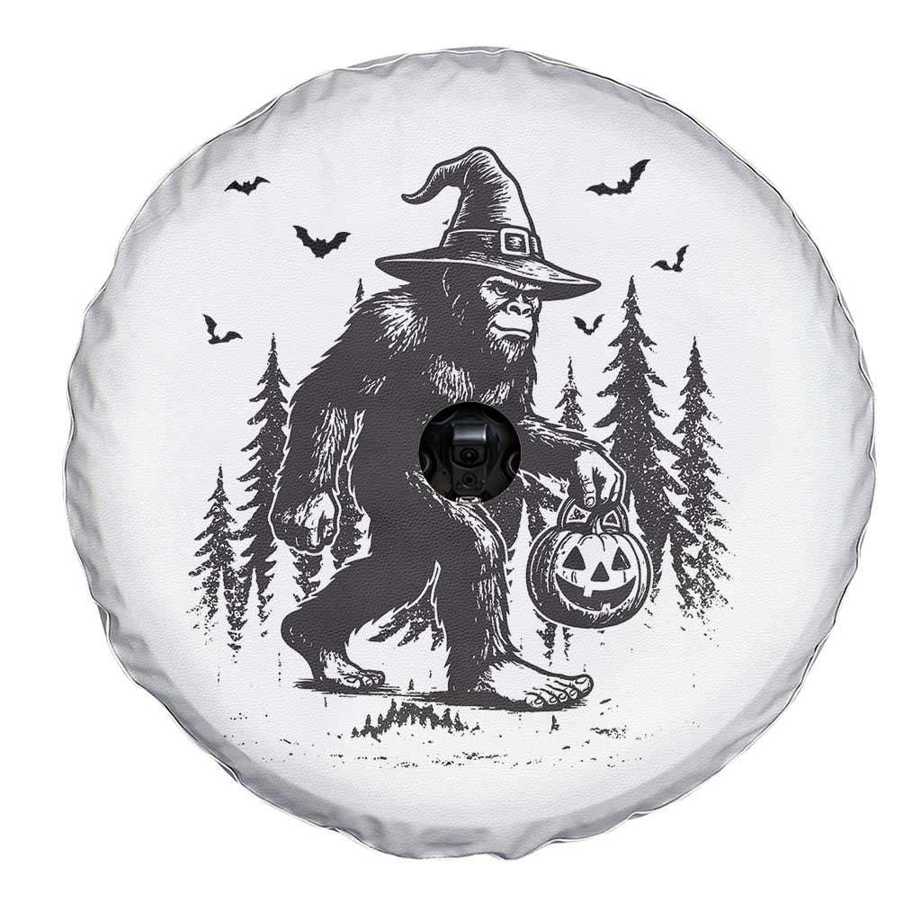 Funny Halloween Gift Spare Tire Cover Bigfoot Witch Costume TS12 Print Your Wear
