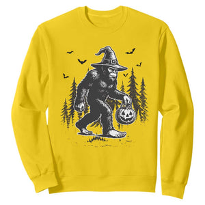 Funny Halloween Gift Sweatshirt Bigfoot Witch Costume TS12 Daisy Print Your Wear