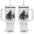 Funny Halloween Gift Tumbler With Handle Bigfoot Witch Costume TS12 One Size: 40 oz White Print Your Wear