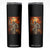 Halloween Mummy Bigfoot Skinny Tumbler Funny Cryptid Gift TS12 Black Print Your Wear