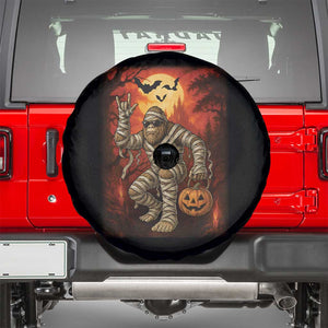 Halloween Mummy Bigfoot Spare Tire Cover Funny Cryptid Gift TS12 Black Print Your Wear