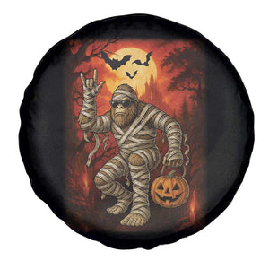 Halloween Mummy Bigfoot Spare Tire Cover Funny Cryptid Gift TS12 Print Your Wear