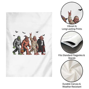 Funny Halloween Garden Flag Bigfoot Monster Cosplay Characters TS12 Print Your Wear