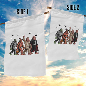 Funny Halloween Garden Flag Bigfoot Monster Cosplay Characters TS12 Print Your Wear