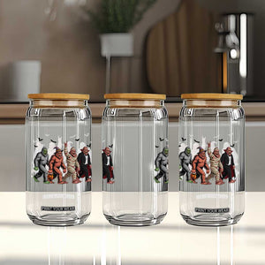 Funny Halloween Glass Can Bigfoot Monster Cosplay Characters TS12 Print Your Wear