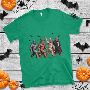 Funny Halloween T Shirt Bigfoot Monster Cosplay Characters TS12 Irish Green Print Your Wear