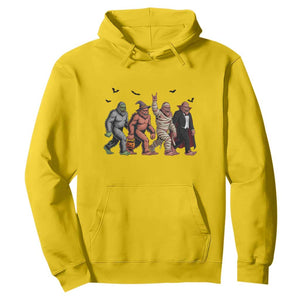 Funny Halloween Hoodie Bigfoot Monster Cosplay Characters TS12 Daisy Print Your Wear
