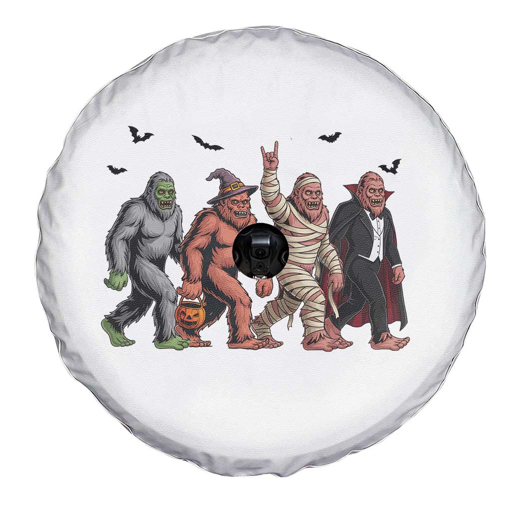 Funny Halloween Spare Tire Cover Bigfoot Monster Cosplay Characters TS12 Print Your Wear