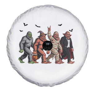 Funny Halloween Spare Tire Cover Bigfoot Monster Cosplay Characters TS12 Print Your Wear
