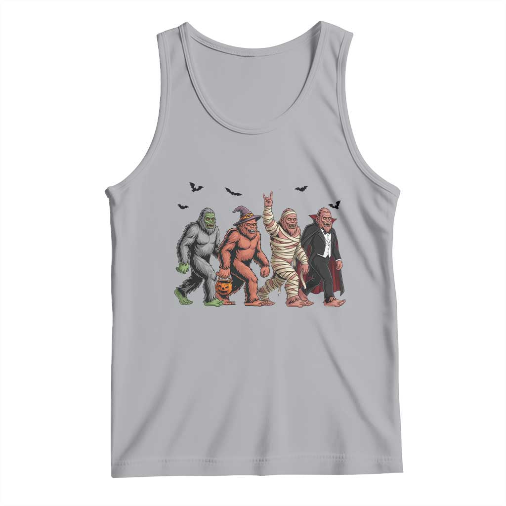 Funny Halloween Tank Top Bigfoot Monster Cosplay Characters TS12 Athletic Heather Print Your Wear