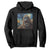 Funny Halloween Hoodie Bigfoot Selfie With Ghost Starry Night Art TS12 Black Print Your Wear