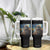 Funny Halloween Tumbler With Handle Bigfoot Selfie With Ghost Starry Night Art TS12 Print Your Wear