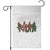 Bigfoot Christmas Cosplay Garden Flag Funny Holiday Gift TS12 White Print Your Wear