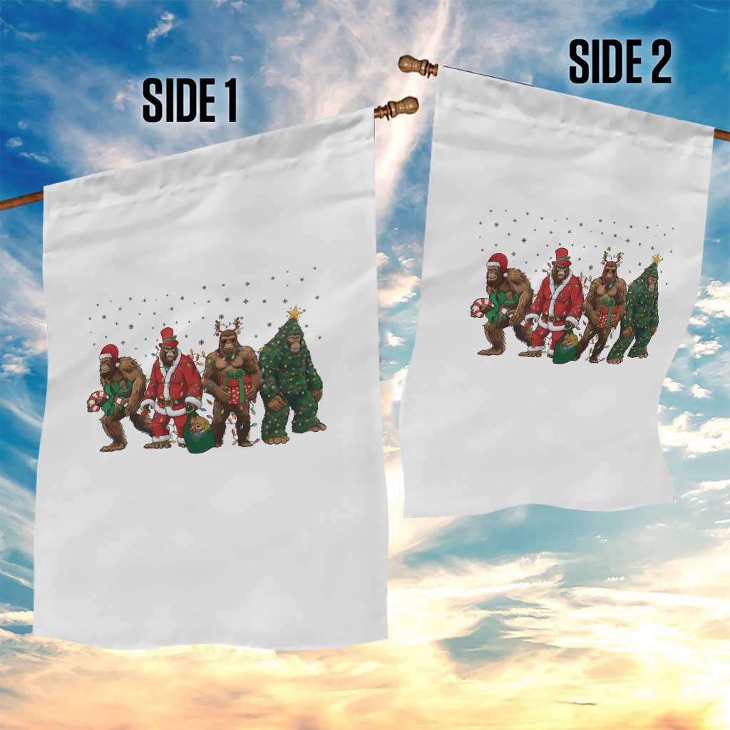 Bigfoot Christmas Cosplay Garden Flag Funny Holiday Gift TS12 Print Your Wear