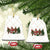 Bigfoot Xmas Cosplay Ceramic Ornament Funny Holiday Gift TS12 Print Your Wear