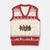 Bigfoot Xmas Cosplay V-Neck Knit Sweater Vest Funny Holiday Gift TS12 Beige Red Print Your Wear