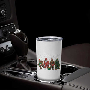 Bigfoot Christmas Cosplay Tumbler Cup Funny Holiday Gift TS12 Print Your Wear
