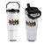 Bigfoot Christmas Cosplay Flip Straw Tumbler Funny Holiday Gift TS12 One Size: 30 oz White Print Your Wear