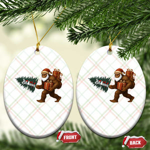 Believe Bigfoot Xmas Ceramic Ornament Sasquatch Holiday Gift TS12 Print Your Wear