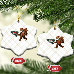 Believe Bigfoot Xmas Ceramic Ornament Sasquatch Holiday Gift TS12 Print Your Wear