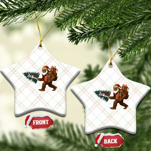 Believe Bigfoot Xmas Ceramic Ornament Sasquatch Holiday Gift TS12 Print Your Wear