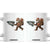Believe Bigfoot Christmas Coffee Mug Sasquatch Holiday Gift TS12 White Print Your Wear