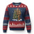Funny Xmas Ugly Christmas Sweater Bigfoot Decorating Xmas Tree Gift TS12 Navy Red Print Your Wear