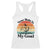 Your Hole Is My Goal Racerback Tank Top Funny Golf Gift TS12 White Print Your Wear