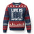 Life Is Full Of Important Choices Ugly Christmas Sweater Golf Lover Gift - Print Your Wear
