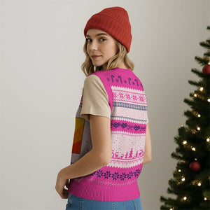 Funny Golf Clubs V-Neck Knit Sweater Vest Life Is Full Of Important Choices TS12 Print Your Wear