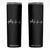 Golf Heartbeat Skinny Tumbler Funny Sport Lover Gift TS12 Black Print Your Wear