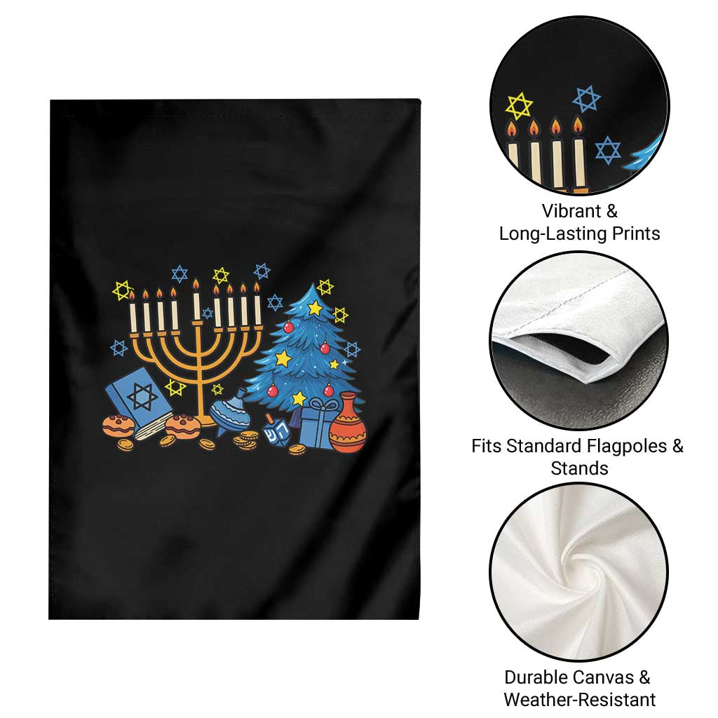 Interfaith Christmas Hanukkah Garden Flag Celebration Festival Of Lights Gift TS12 Print Your Wear