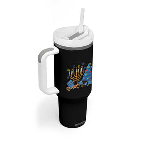 Interfaith Christmas Hanukkah Tumbler With Handle Celebration Festival Of Lights Gift TS12 Print Your Wear