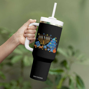 Interfaith Christmas Hanukkah Tumbler With Handle Celebration Festival Of Lights Gift TS12 Print Your Wear