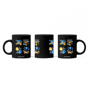 Hanukkah Celebration Coffee Mug Menorah Star Of David Candle Dreidel Gift TS12 Print Your Wear